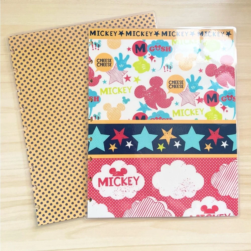 Happy planner classic size cover set disney Mickey Mouse